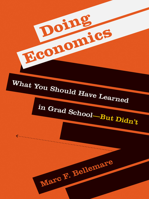 Title details for Doing Economics by Marc F. Bellemare - Available